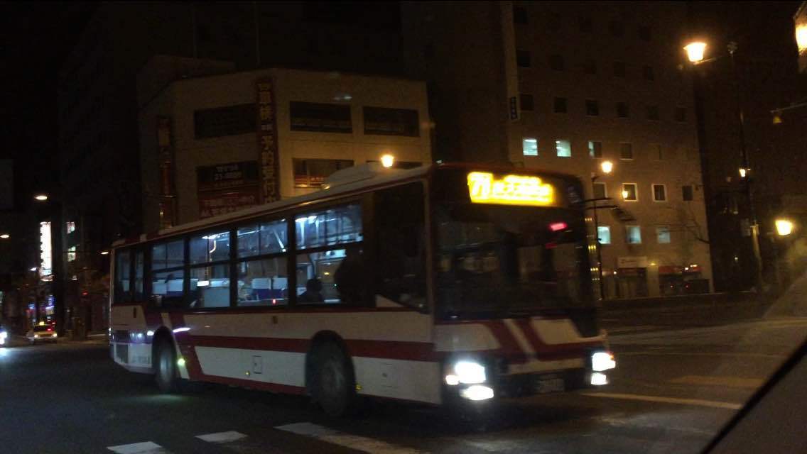 旭川電気軌道復刻カラー赤白塗装車03 昭和バス好き