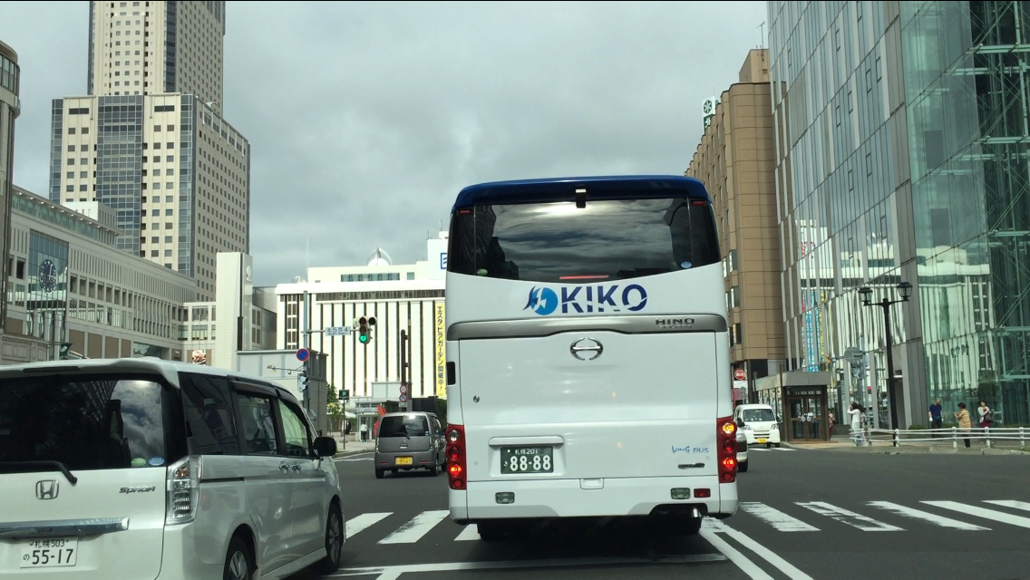 ウィングバス日野セレガ札幌ナンバー 昭和バス好き